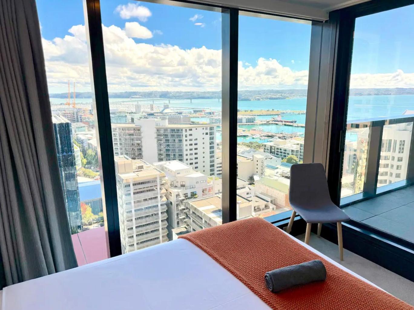 Gorgeous Seaview 2 Bedroom Apartment In Auckland Cbd 외부 사진