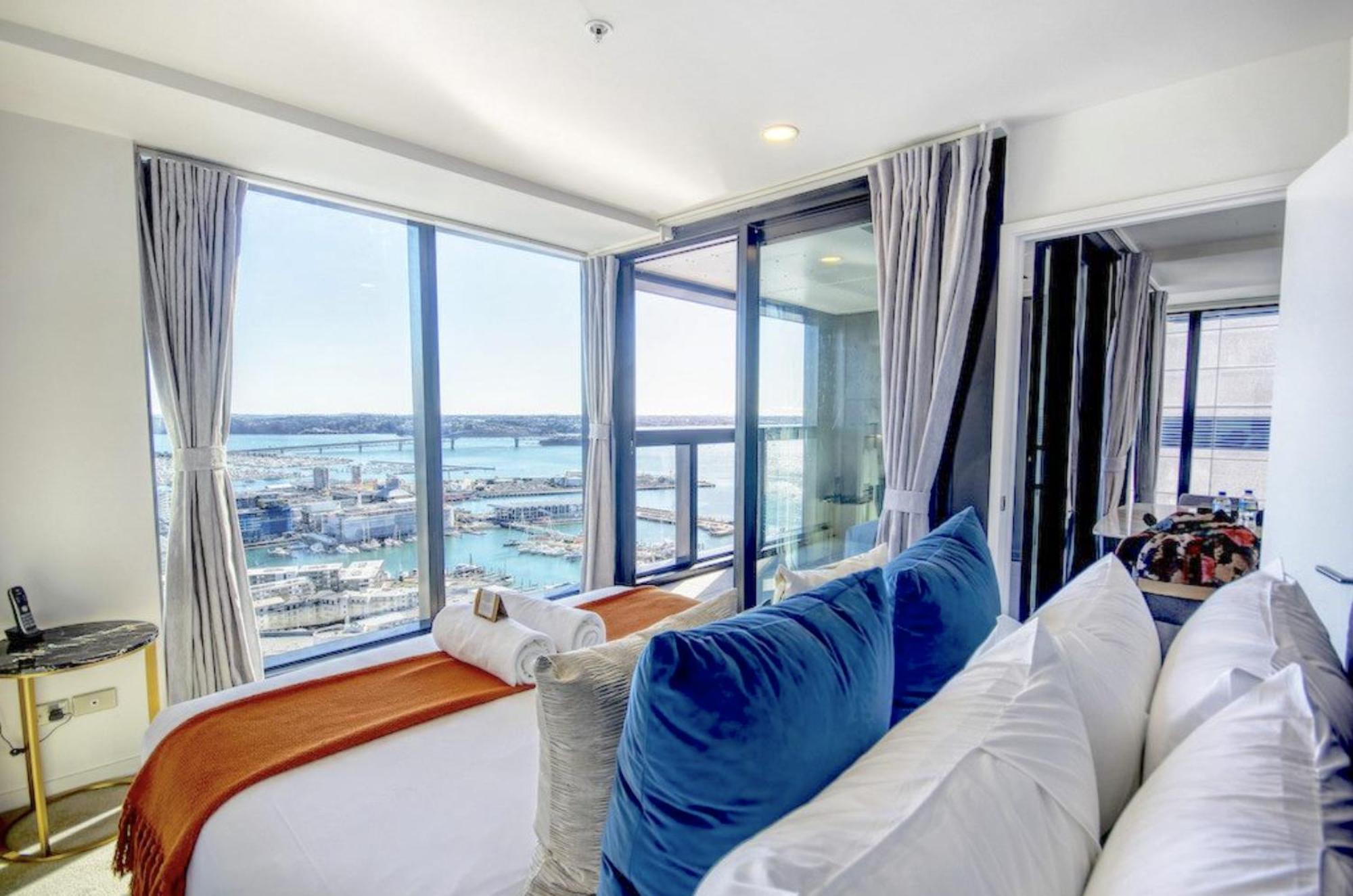 Gorgeous Seaview 2 Bedroom Apartment In Auckland Cbd 외부 사진