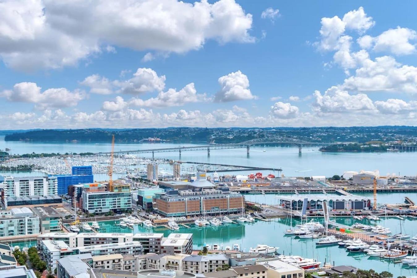 Gorgeous Seaview 2 Bedroom Apartment In Auckland Cbd 외부 사진