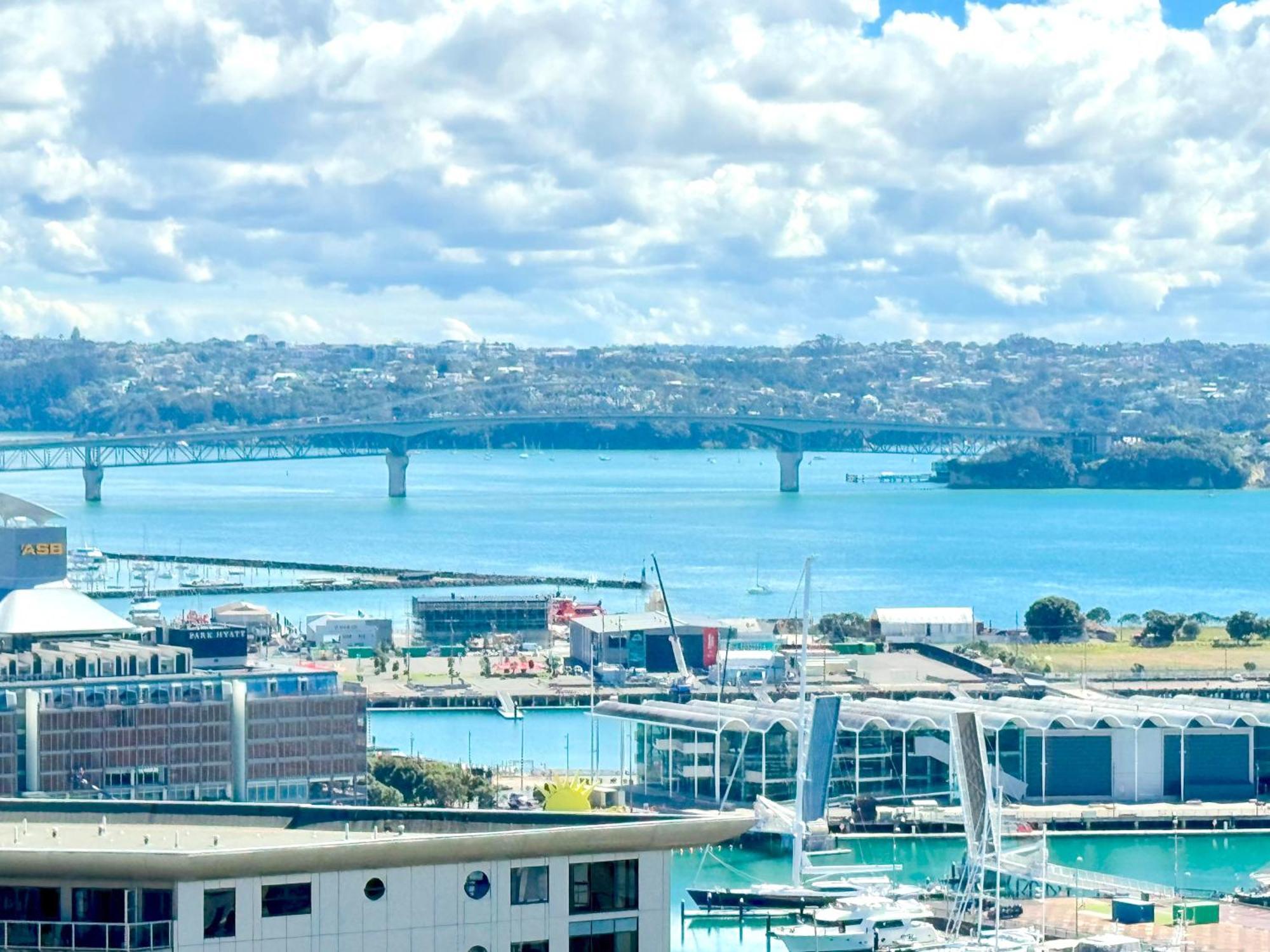 Gorgeous Seaview 2 Bedroom Apartment In Auckland Cbd 외부 사진